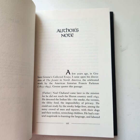 Black Robe By Brian Moore 1985 First Edition Hardcover Novel - Picture 13 of 14